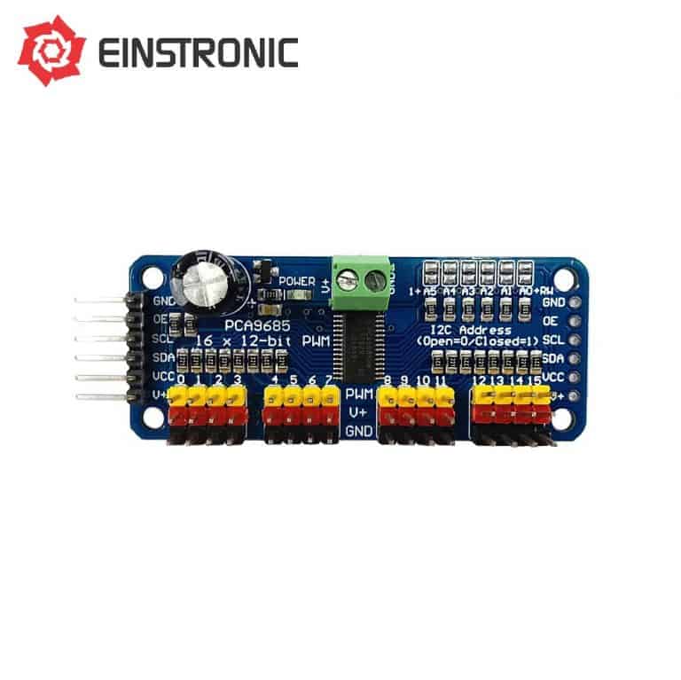 PCA9685 16Channel Servo Controller Module Einstronic Enterprise