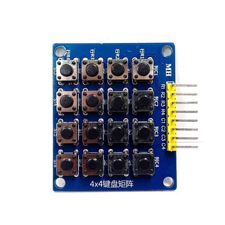 Matrix Button Keypad Module 3x3 Tactile Button Matrix Keypad Module (2) - Einstronic Enterprise
