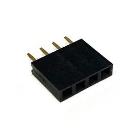 Header Pin Connector Female 1×4