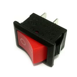 Rocker Switch KCD1-101 15×21 (2P) (Red)