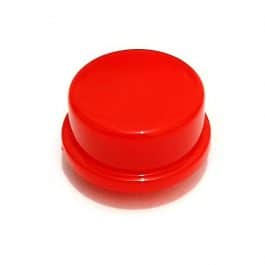Tactile Push Button 12x12xH7S Cap (Red) (2pcs)