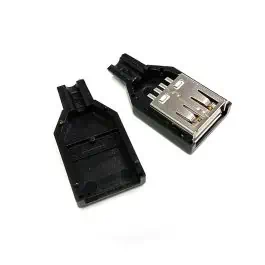 USB Cable Plug Connector – Type-A Female