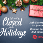 [Announcement] Holiday Closure